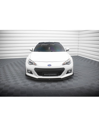 SPLITTER ANTERIORE V.1 + Flaps Subaru BRZ Mk1  (Cod. M-SU-BRZ-1-FD1G+FSF1B)