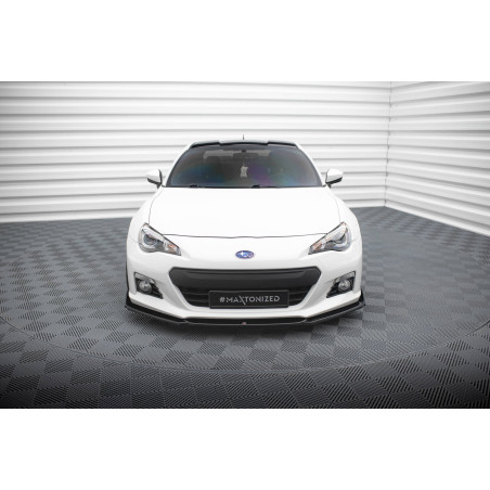 SPLITTER ANTERIORE V.1 + Flaps Subaru BRZ Mk1  (Cod. M-SU-BRZ-1-FD1G+FSF1B)