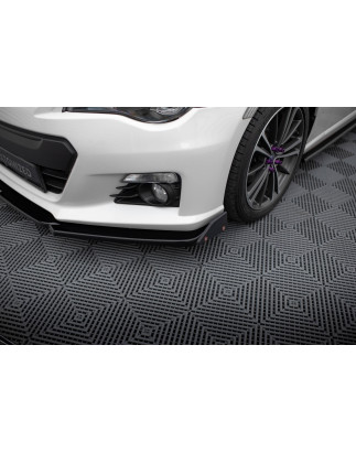 SPLITTER ANTERIORE V.1 + Flaps Subaru BRZ Mk1  (Cod. M-SU-BRZ-1-FD1G+FSF1B)
