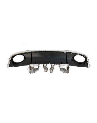 Diffusore Posteriore Audi A4 B8 Limousine / Avant 12-15 Look RS4 (Cod. E-TCA0219)