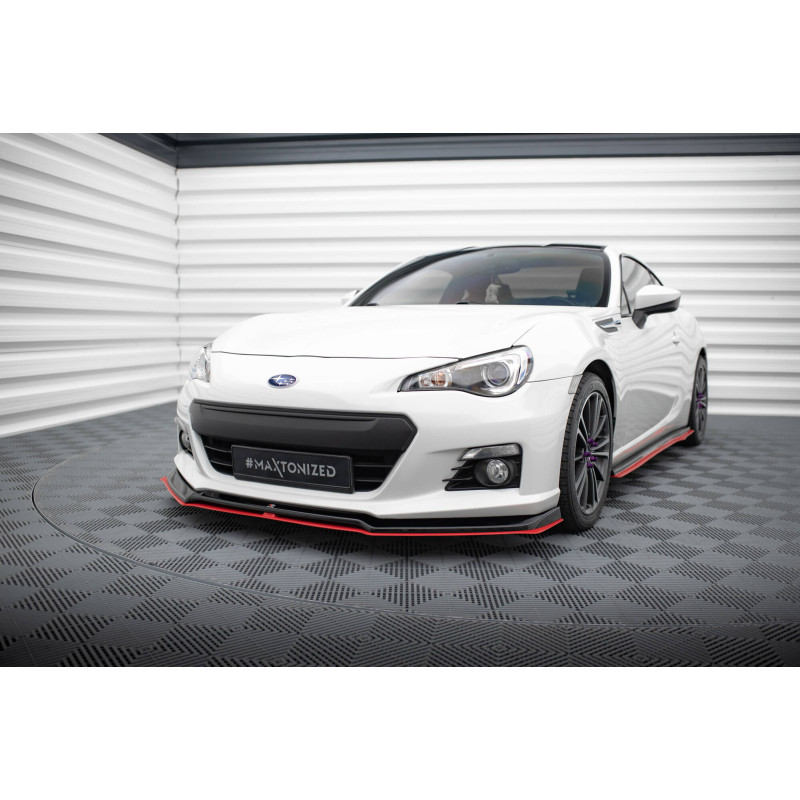 SPLITTER ANTERIORE V.3 Subaru BRZ Mk1  (Cod. M-SU-BRZ-1-FD2G+FD2RRED)