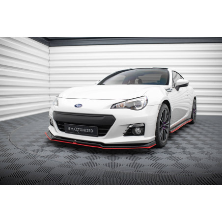 SPLITTER ANTERIORE V.3 Subaru BRZ Mk1  (Cod. M-SU-BRZ-1-FD2G+FD2RRED)