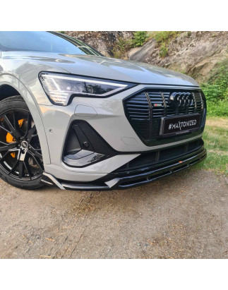 SPLITTER ANTERIORE Audi e-Tron S-Line (Cod. M-AU-ETRON-1-SLINE-FD1G+FD1RG)