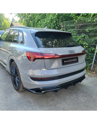 Splitter posteriore (con barre verticali) Audi e-Tron S-Line (Cod. M-AU-ETRON-1-SLINE-RD1G+RD2G)