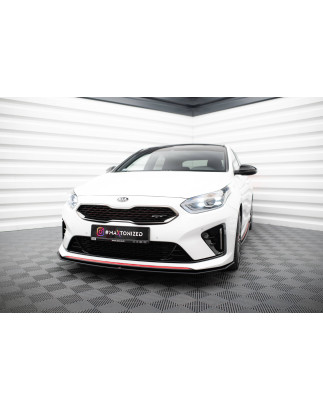 SPLITTER ANTERIORE street pro Kia Ceed GT Mk3 / Proceed Mk1 (Cod. M-KICE3GTCNC-FD1B)