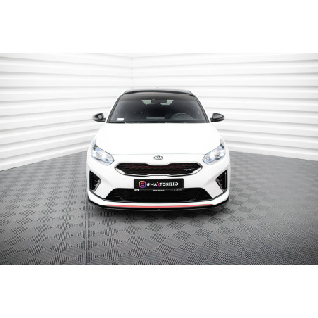 SPLITTER ANTERIORE street pro Kia Ceed GT Mk3 / Proceed Mk1 (Cod. M-KICE3GTCNC-FD1B)