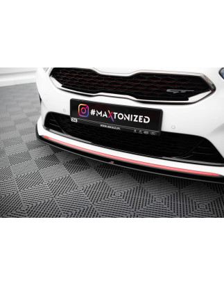 SPLITTER ANTERIORE street pro Kia Ceed GT Mk3 / Proceed Mk1 (Cod. M-KICE3GTCNC-FD1B)