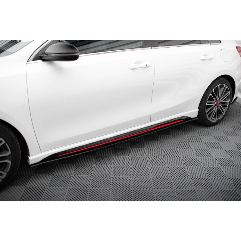 Diffusori minigonne street pro Kia Ceed GT Mk3 / Proceed Mk1 (Cod. M-KICE3GTCNC-SD1B)