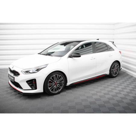 Diffusori minigonne street pro Kia Ceed GT Mk3 / Proceed Mk1 (Cod. M-KICE3GTCNC-SD1B)
