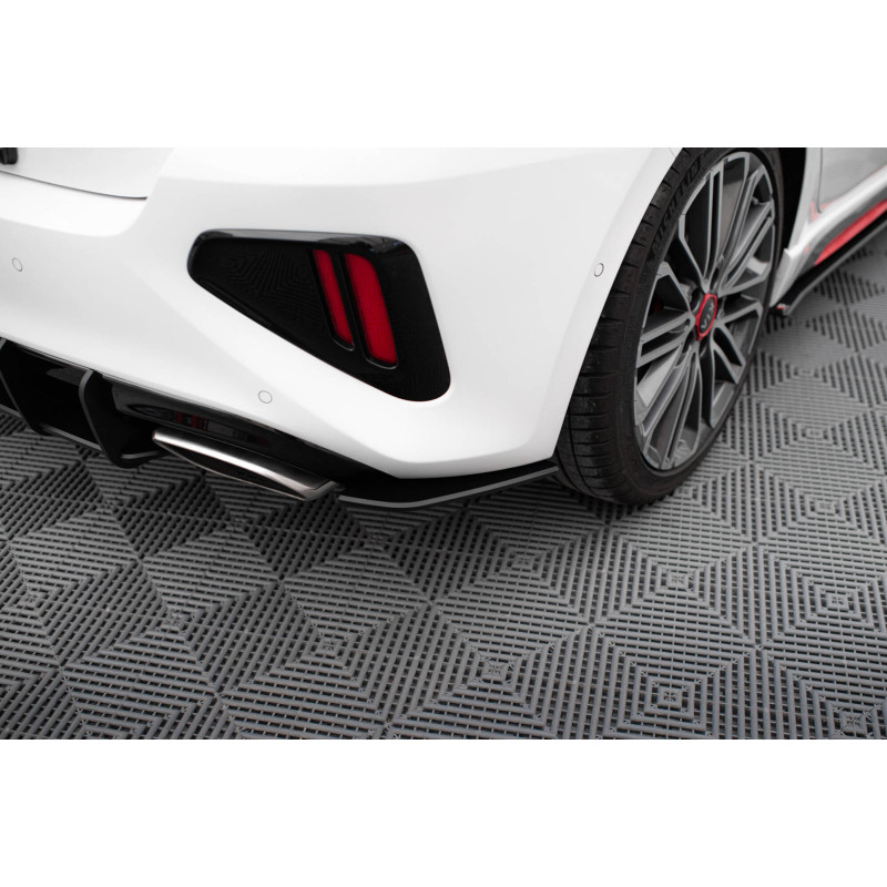 Splitters posteriori laterali Street Pro  Kia Ceed GT Mk3  (Cod. M-KICE3GTCNC-RSD1B)
