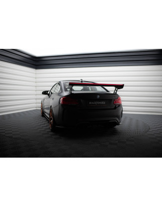 Spoiler in carbonio  + LED BMW M2 F87 / 2 / 2 M-Pack F22 (Cod. M-CF-BM-M2-F87-WING5-EXT-245-P+LED)