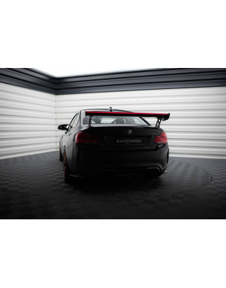 Spoiler in carbonio  + LED BMW M2 F87 / 2 / 2 M-Pack F22 (Cod. M-CF-BM-M2-F87-WING5-EXT-245-P+LED)
