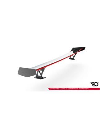 Spoiler in carbonio  + LED BMW M2 F87 / 2 / 2 M-Pack F22 (Cod. M-CF-BM-M2-F87-WING5-EXT-245-P+LED)