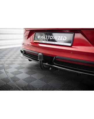 Splitter posteriore (con barre verticali) Kia ProCeed GT-Line Mk1 (Cod. M-KI-CE-3F-PRO-GTLINE-RD1G+R