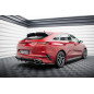 Splitter posteriore (con barre verticali) Kia ProCeed GT-Line Mk1 (Cod. M-KI-CE-3F-PRO-GTLINE-RD1G+R