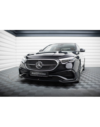 SPLITTER ANTERIORE V.1 Mercedes-Benz E AMG-Line berlina / FAMILIARE W214 (Cod. M-ME-E-214-AMGLINE-FD