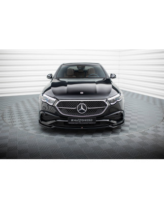 SPLITTER ANTERIORE V.1 Mercedes-Benz E AMG-Line berlina / FAMILIARE W214 (Cod. M-ME-E-214-AMGLINE-FD