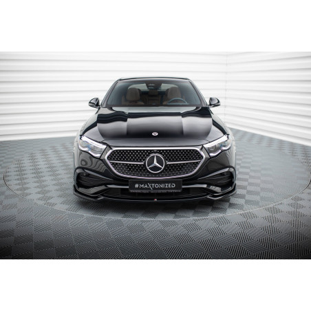 SPLITTER ANTERIORE V.1 Mercedes-Benz E AMG-Line berlina / FAMILIARE W214 (Cod. M-ME-E-214-AMGLINE-FD
