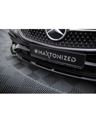 SPLITTER ANTERIORE V.1 Mercedes-Benz E AMG-Line berlina / FAMILIARE W214 (Cod. M-ME-E-214-AMGLINE-FD