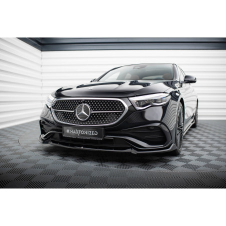 SPLITTER ANTERIORE V.2 Mercedes-Benz E AMG-Line berlina / FAMILIARE W214 (Cod. M-ME-E-214-AMGLINE-FD