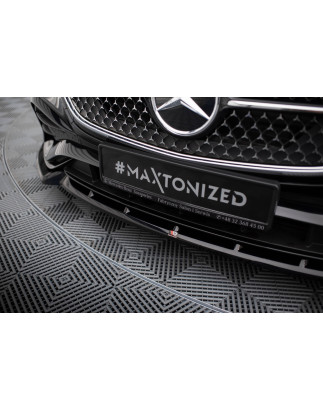 SPLITTER ANTERIORE V.2 Mercedes-Benz E AMG-Line berlina / FAMILIARE W214 (Cod. M-ME-E-214-AMGLINE-FD