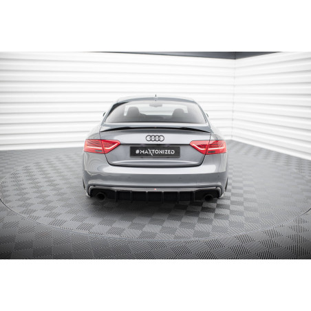 Sottoparaurti posteriore Audi S5 / A5 S-Line 8T Facelift (Version 2x1 scarico) (Cod. M-AU-S5-1F-RS1