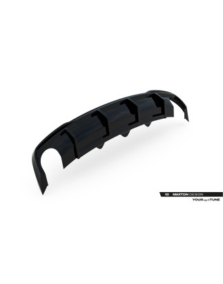 Sottoparaurti posteriore Audi A5 Coupe 8T Facelift (Version with single scaricos on both sides) (Cod