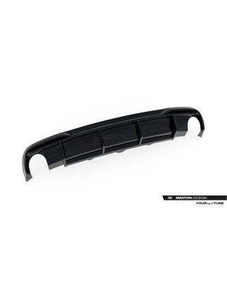 Sottoparaurti posteriore Audi A5 Coupe 8T Facelift (Version with single scaricos on both sides) (Cod