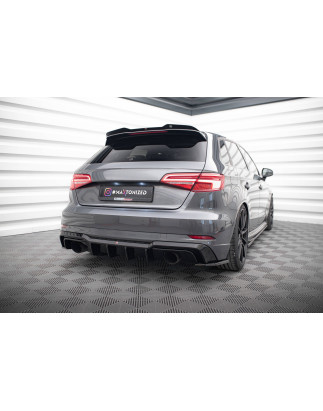 Sottoparaurti posteriore Audi A3 S-Line Sportback 8V Facelift (Version with single scaricos on both 