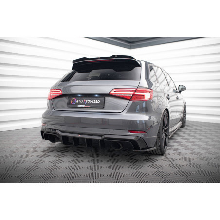 Sottoparaurti posteriore Audi A3 S-Line Sportback 8V Facelift (Version with single scaricos on both 