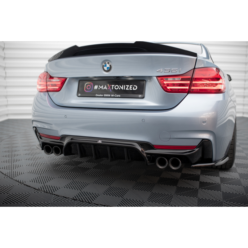 Sottoparaurti posteriore BMW 4 M-Pack F32 / F36 / F33 (Version with dual scaricos on both sides) (C Sottoparaurti posteriore BMW 4 M-Pack F32 / F36 / F33 (Version with dual scaricos on both sides) (C