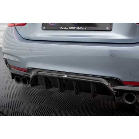 Sottoparaurti posteriore BMW 4  M-Pack F32 / F36 / F33 (Version with dual scaricos on both sides) (C