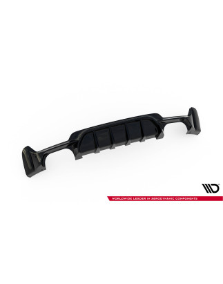 Sottoparaurti posteriore BMW 4  M-Pack F32 / F36 / F33 (Version with dual scaricos on both sides) (C