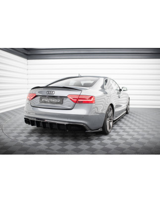 Sottoparaurti posteriore Audi S5 / A5 S-Line 8T Facelift (Versione 1x2 scarico) (Cod. M-AU-S5-1F-RS