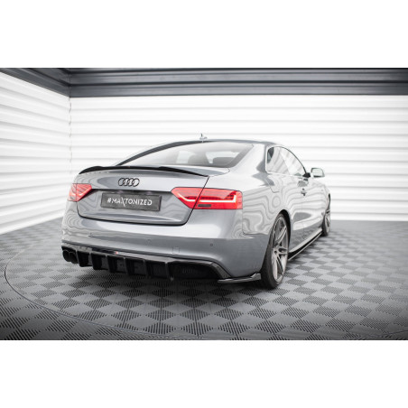 Sottoparaurti posteriore Audi S5 / A5 S-Line 8T Facelift (Versione 1x2 scarico) (Cod. M-AU-S5-1F-RS
