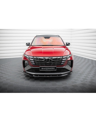 SPLITTER ANTERIORE V.1 Hyundai Tucson N-Line Mk4 (Cod. M-HY-TU-4-NLINE-FD1G)