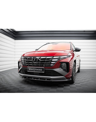 SPLITTER ANTERIORE V.2 Hyundai Tucson N-Line Mk4 (Cod. M-HY-TU-4-NLINE-FD2G)