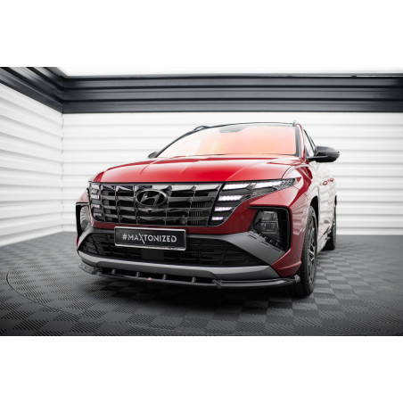 SPLITTER ANTERIORE V.2 Hyundai Tucson N-Line Mk4 (Cod. M-HY-TU-4-NLINE-FD2G)