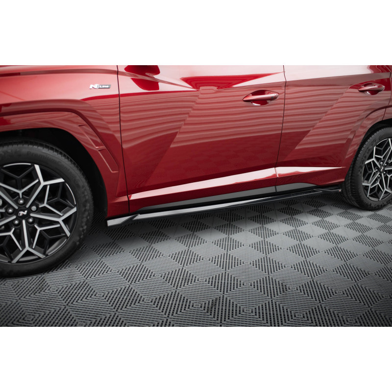 Diffusori minigonne Hyundai Tucson N-Line Mk4 (Cod. M-HY-TU-4-NLINE-SD1G)