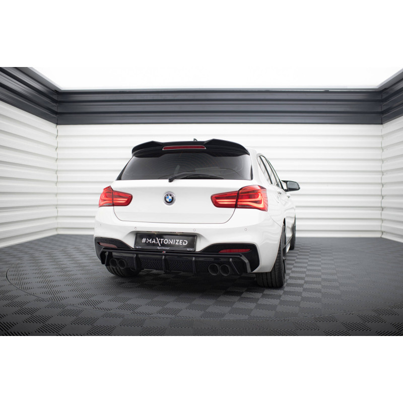 Sottoparaurti posteriore V.3 BMW 1 M-Pack / M140i F20 Facelift (Version with dual scaricos on both s Sottoparaurti posteriore V.3 BMW 1 M-Pack / M140i F20 Facelift (Version with dual scaricos on both s