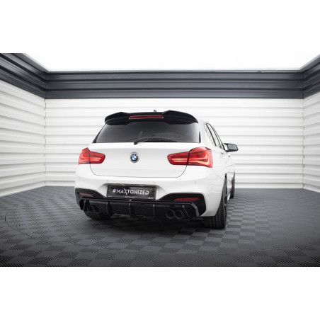 Sottoparaurti posteriore V.3 BMW 1 M-Pack / M140i F20 Facelift (Version with dual scaricos on both s