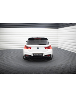 Sottoparaurti posteriore V.3 BMW 1 M-Pack / M140i F20 Facelift (Version with dual scaricos on both s