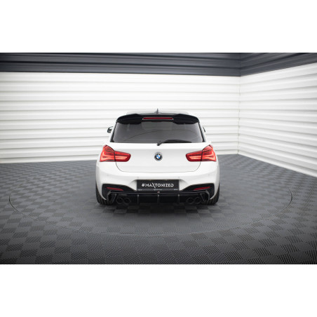 Sottoparaurti posteriore V.3 BMW 1 M-Pack / M140i F20 Facelift (Version with dual scaricos on both s