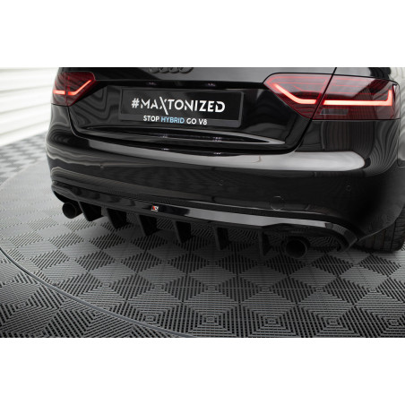Sottoparaurti posteriore Audi A5 Coupe / Cabrio S-Line 8T (Version with single scaricos on both side