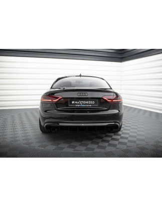 Sottoparaurti posteriore Audi A5 Coupe / Cabrio S-Line 8T (Version with single scaricos on both side