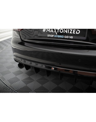Sottoparaurti posteriore Audi A5 Coupe / Cabrio S-Line 8T (Version with single scaricos on both side