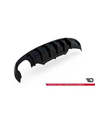 Sottoparaurti posteriore Audi A5 Coupe / Cabrio S-Line 8T (Versione 1x2 scarico) (Cod. M-AU-S5-1-RS1
