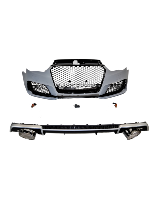 Kit Estetico Audi A3 V8 13-15 4 portes Look RS3 (Cod. E-TCA20200215)