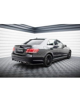 Splitter posteriore (con barre verticali) Mercedes-Benz E W212 Facelift (Cod. M-ME-E-212F-RD1G+RD2G)