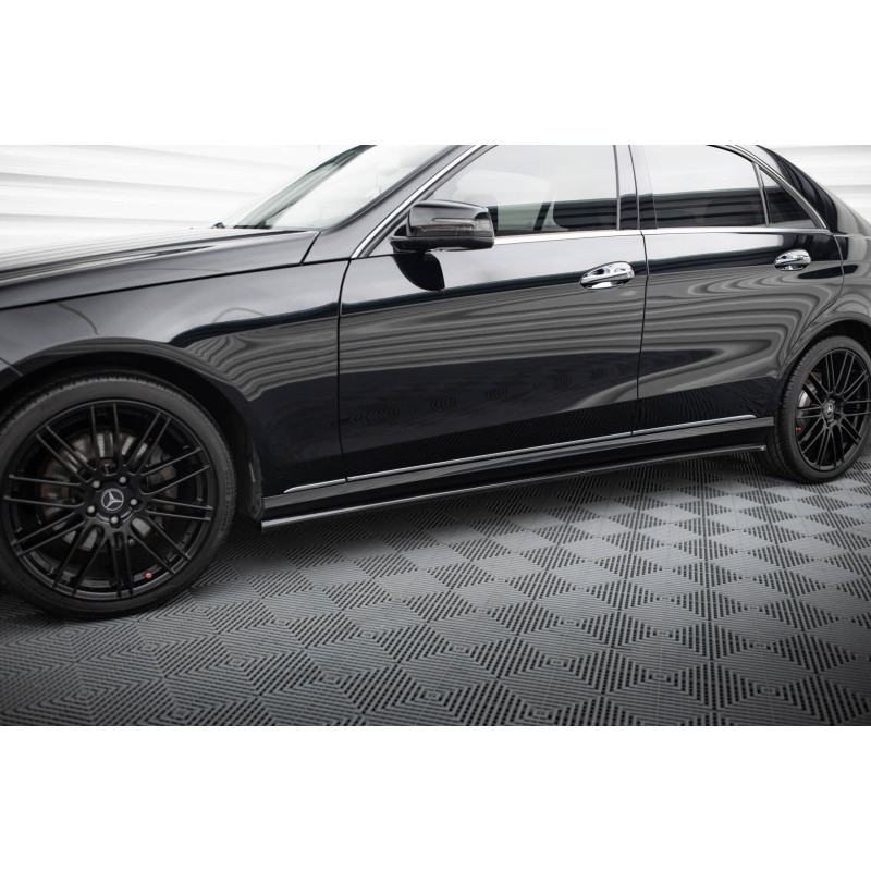 Diffusori minigonne Mercedes-Benz E W212 Facelift (Cod. M-ME-E-212F-SD1G)